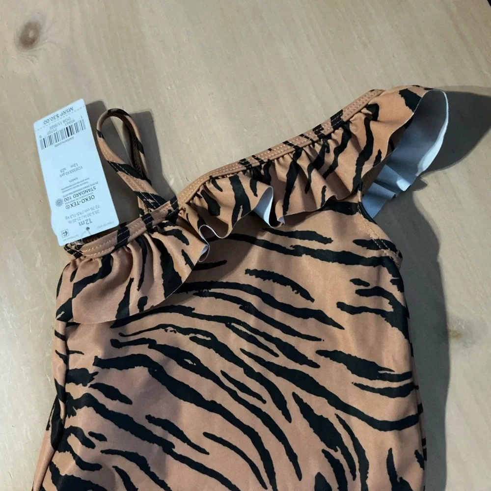 Baby’s Tiger Print Swimsuit